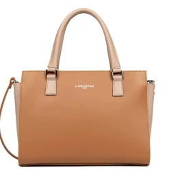 Lancaster Petit sac trapeze cuir lisse Smooth Fabrique en France*Femme Sacs À Main