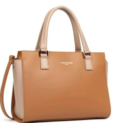 Lancaster Petit sac trapeze cuir lisse Smooth Fabrique en France*Femme Sacs À Main