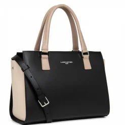 Lancaster Petit sac trapeze cuir lisse Smooth Fabrique en France*Femme Sacs À Main