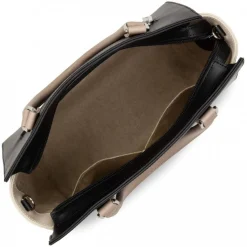 Lancaster Petit sac trapeze cuir lisse Smooth Fabrique en France*Femme Sacs À Main