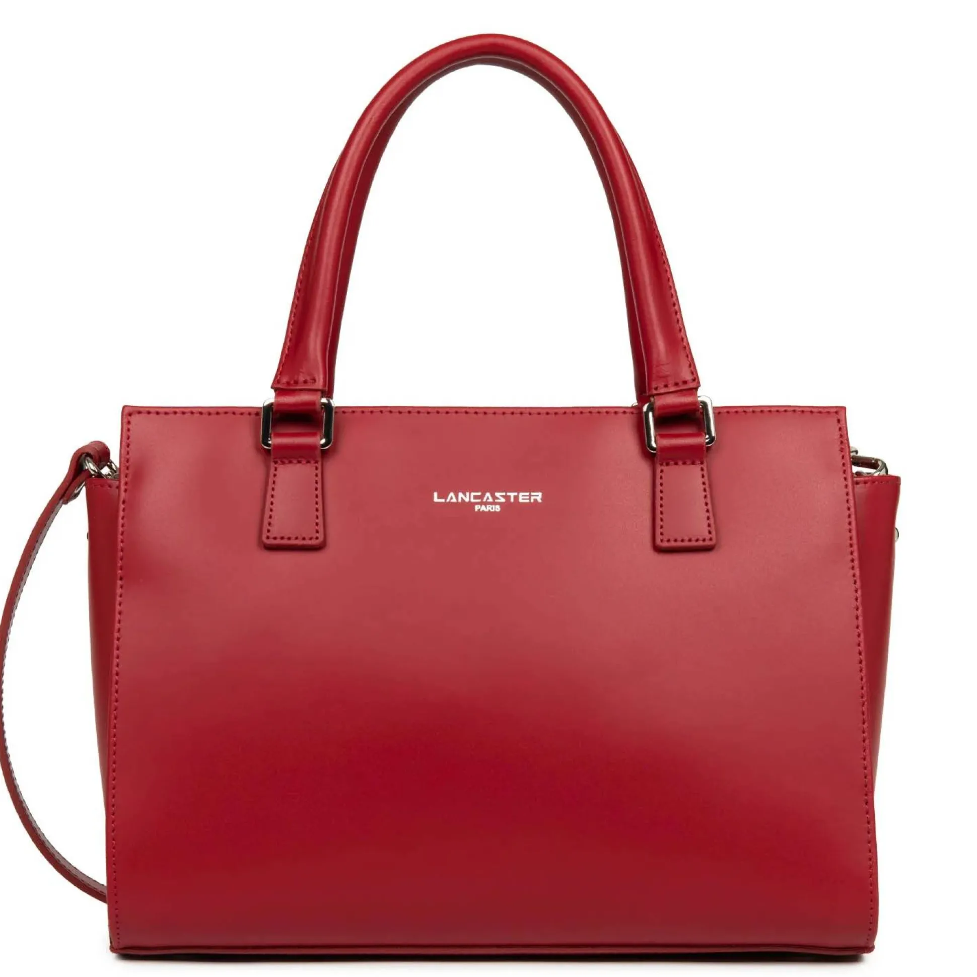 Lancaster Petit sac trapeze cuir lisse Smooth Fabrique en France*Femme Sacs À Main