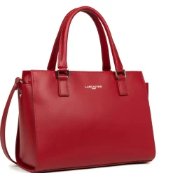 Lancaster Petit sac trapeze cuir lisse Smooth Fabrique en France*Femme Sacs À Main
