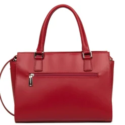 Lancaster Petit sac trapeze cuir lisse Smooth Fabrique en France*Femme Sacs À Main