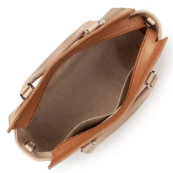 Lancaster Petit sac trapeze cuir lisse Smooth Fabrique en France*Femme Sacs À Main