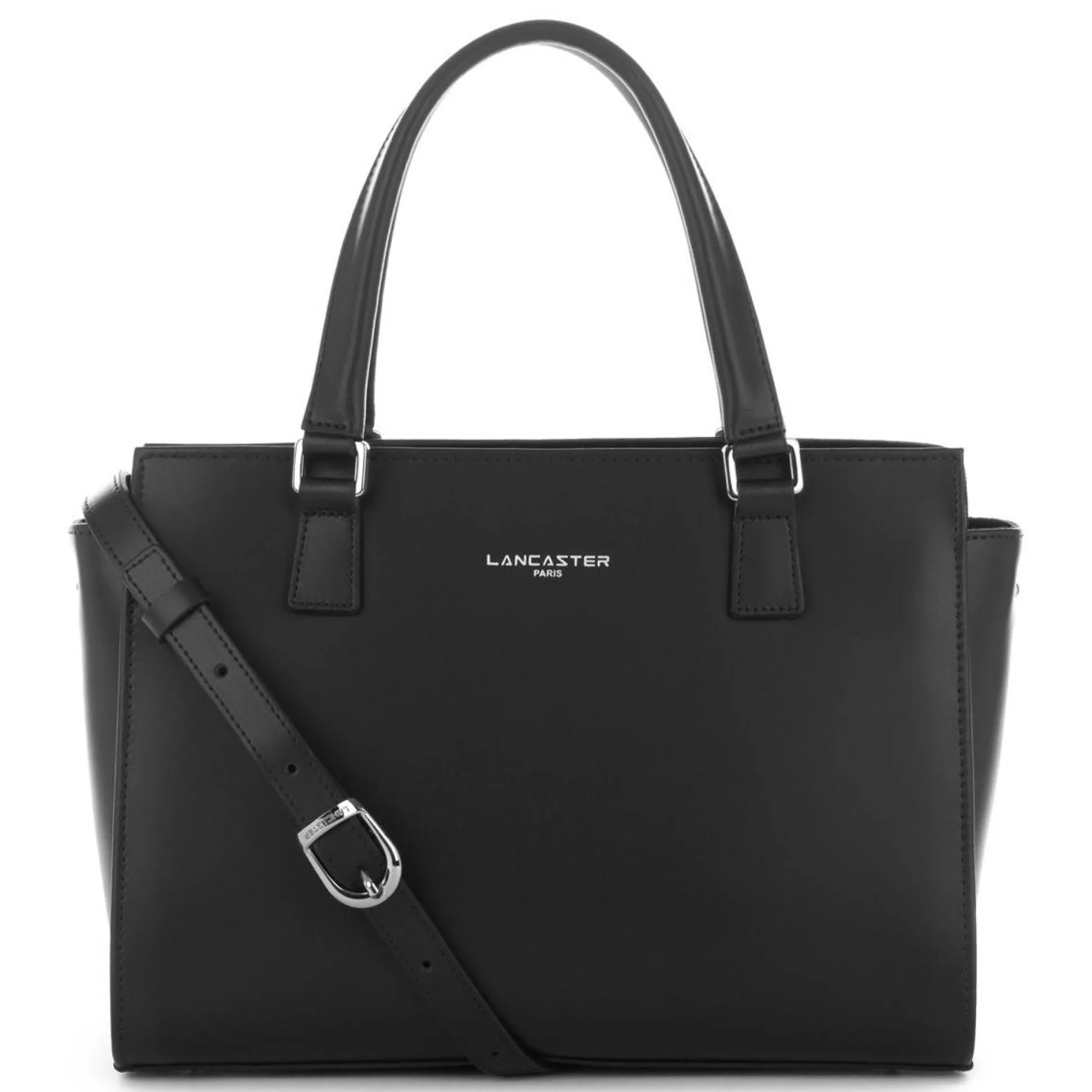 Lancaster Petit sac trapeze cuir lisse Smooth Fabrique en France*Femme Sacs À Main