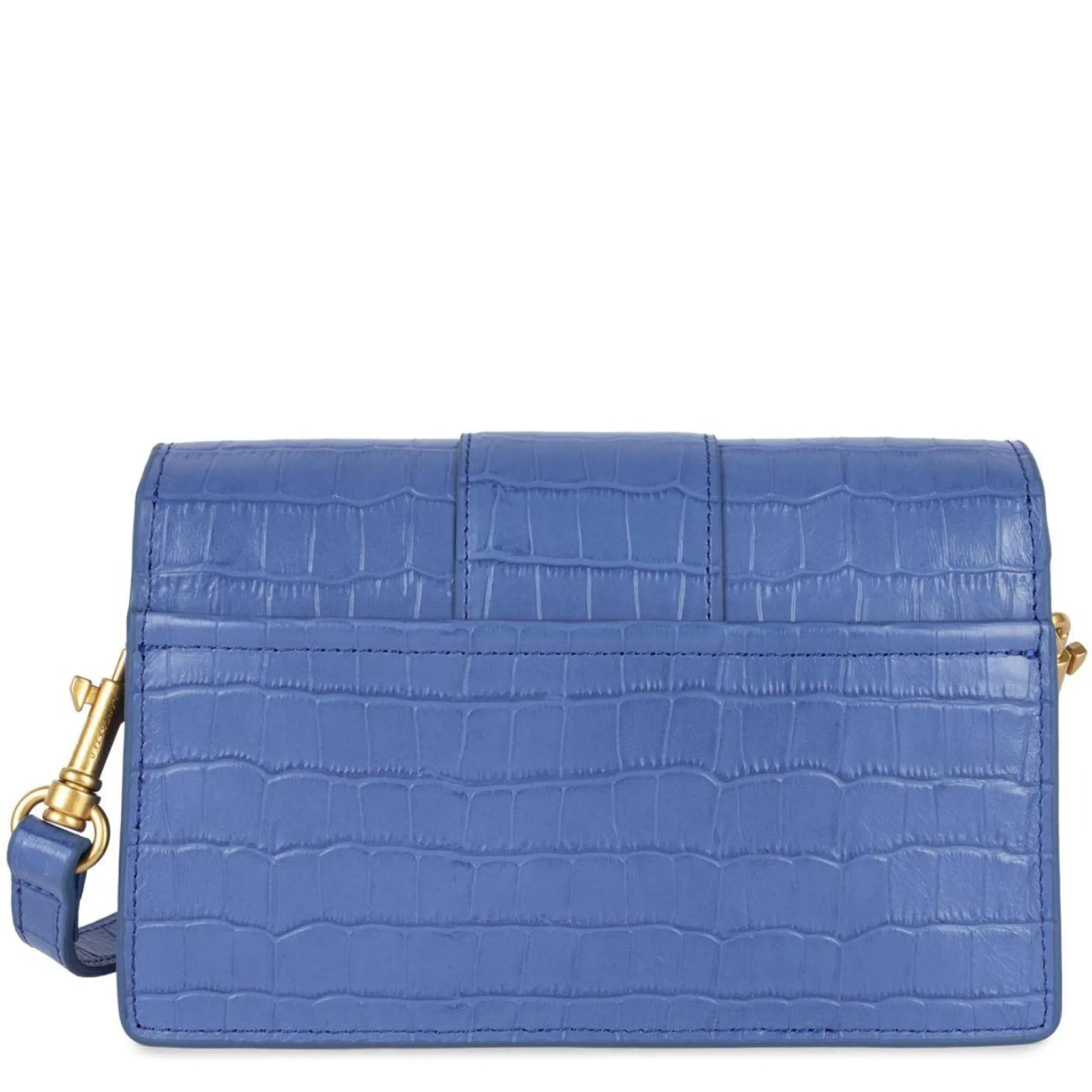 Lancaster Petit sac trotteur Exotic Ily facon croco*Femme Sacs Porté Épaule|Sacs Bandoulière