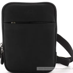 Francinel Petite sacoche homme en cuir gras Bilbao*Homme Petites Sacoches Homme