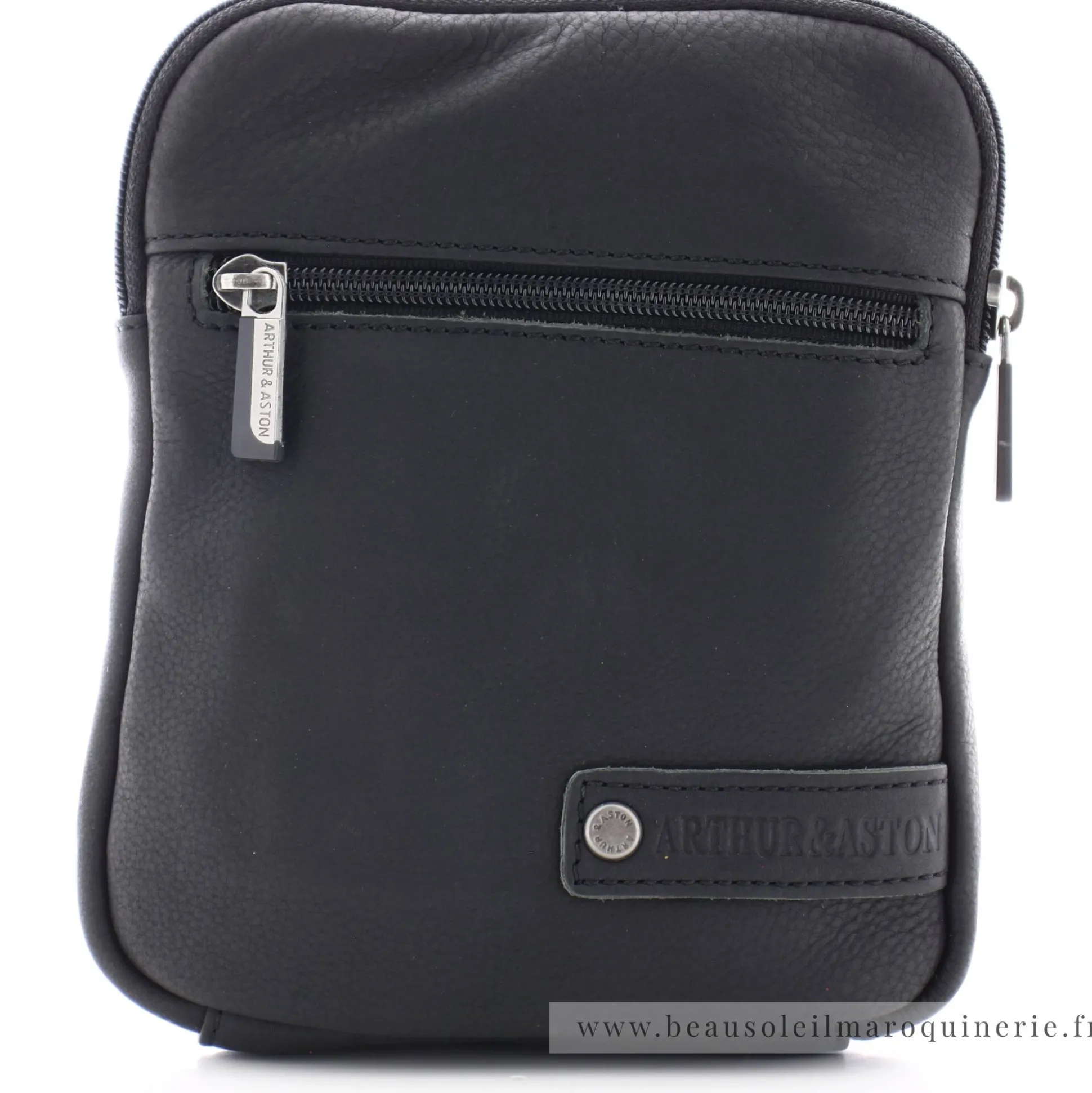 Arthur Aston Petite sacoche Oscar en cuir*Homme Petites Sacoches Homme