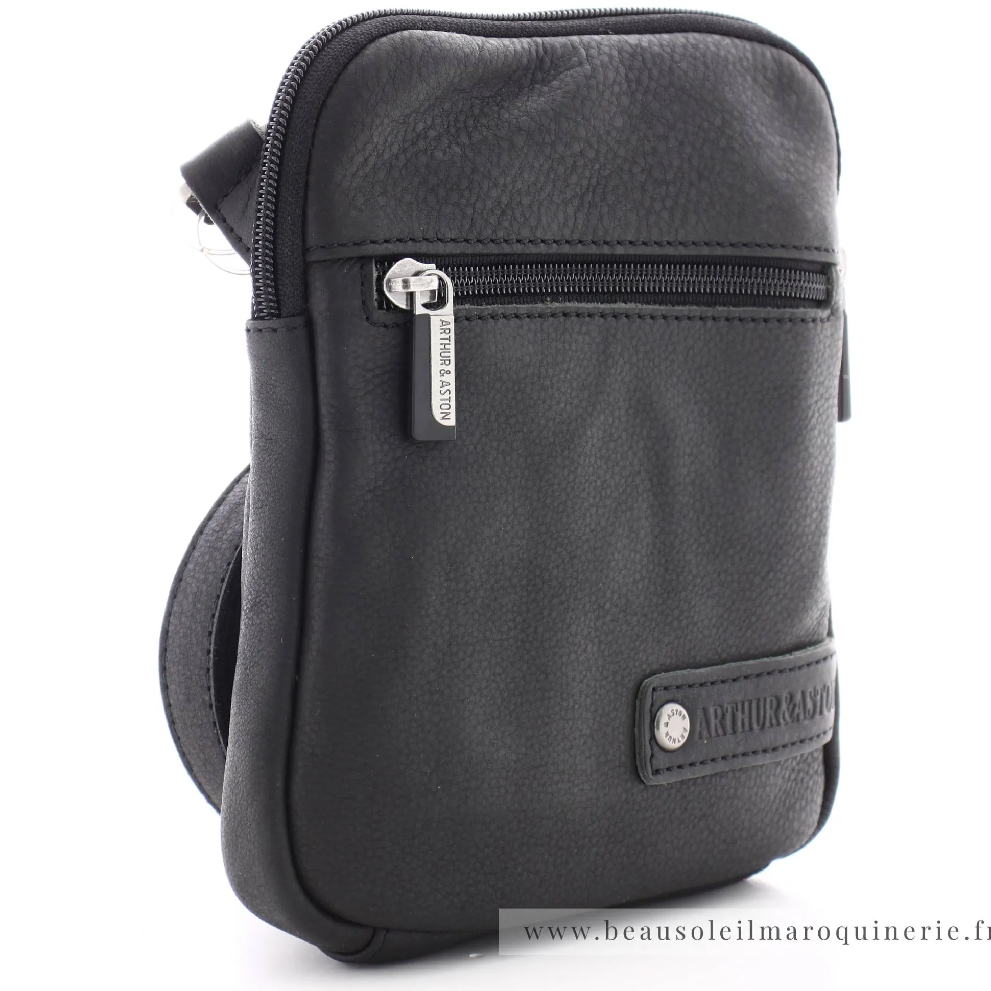 Arthur Aston Petite sacoche Oscar en cuir*Homme Petites Sacoches Homme
