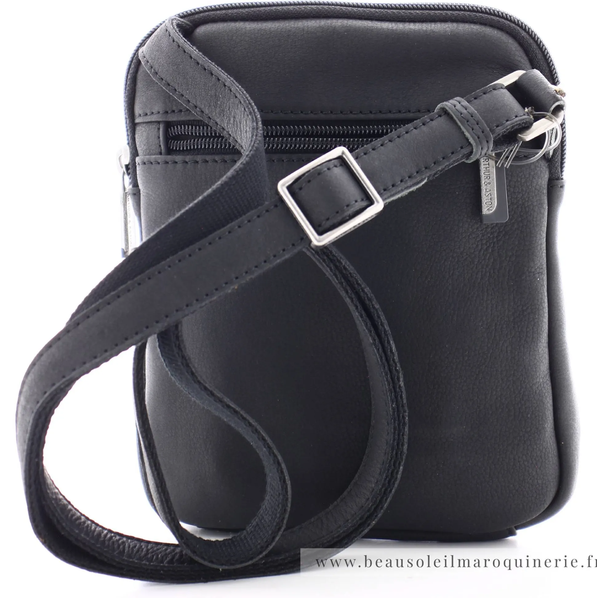 Arthur Aston Petite sacoche Oscar en cuir*Homme Petites Sacoches Homme