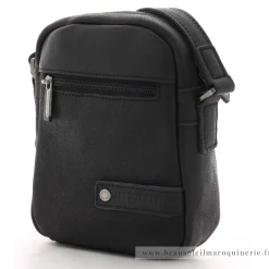 Arthur Aston Petite sacoche zippee Oscar en cuir*Homme Petites Sacoches Homme