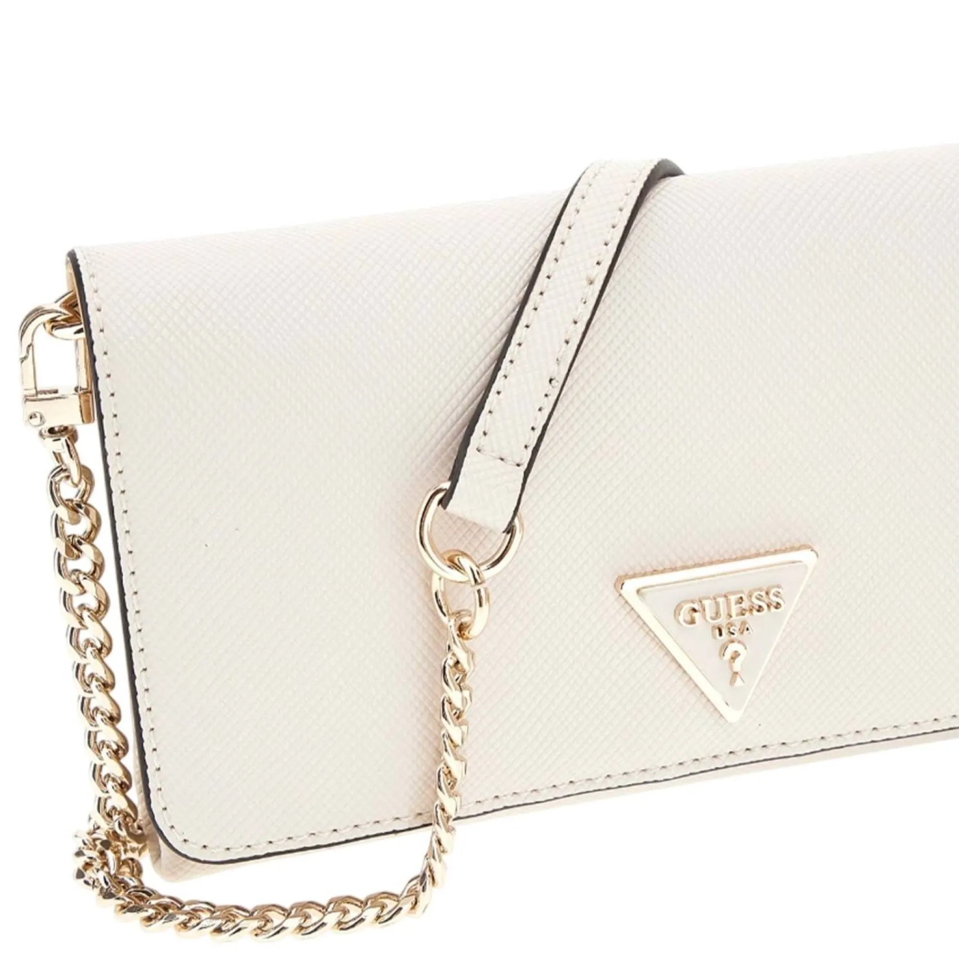Guess Pochette a rabat Noelle effet saffiano*Femme Portefeuilles Femme|Pochettes