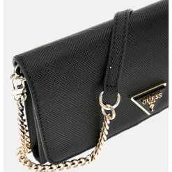 Guess Pochette a rabat Noelle effet saffiano*Femme Portefeuilles Femme|Pochettes