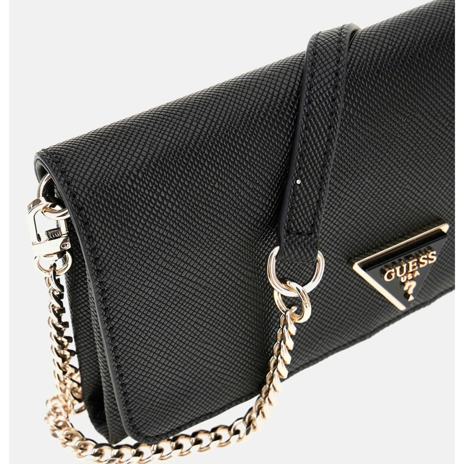 Guess Pochette a rabat Noelle effet saffiano*Femme Portefeuilles Femme|Pochettes