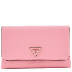 Guess Pochette a rabat Noelle effet saffiano*Femme Portefeuilles Femme|Pochettes