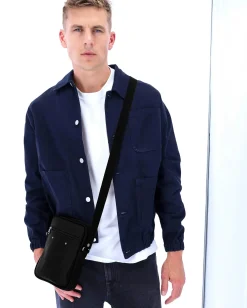 Les Ateliers Foures Pochette bandouliere Zephyr Baroudeur*Homme Petites Sacoches Homme