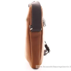 Les Ateliers Foures Pochette bandouliere Zephyr Baroudeur*Homme Petites Sacoches Homme