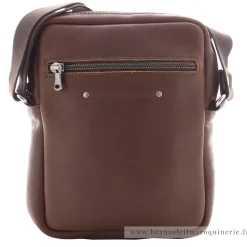 Les Ateliers Foures Pochette bandouliere Zephyr Baroudeur*Homme Petites Sacoches Homme