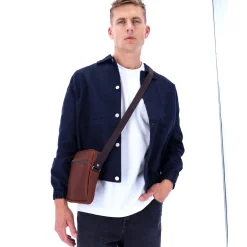 Les Ateliers Foures Pochette bandouliere Zephyr Baroudeur*Homme Petites Sacoches Homme