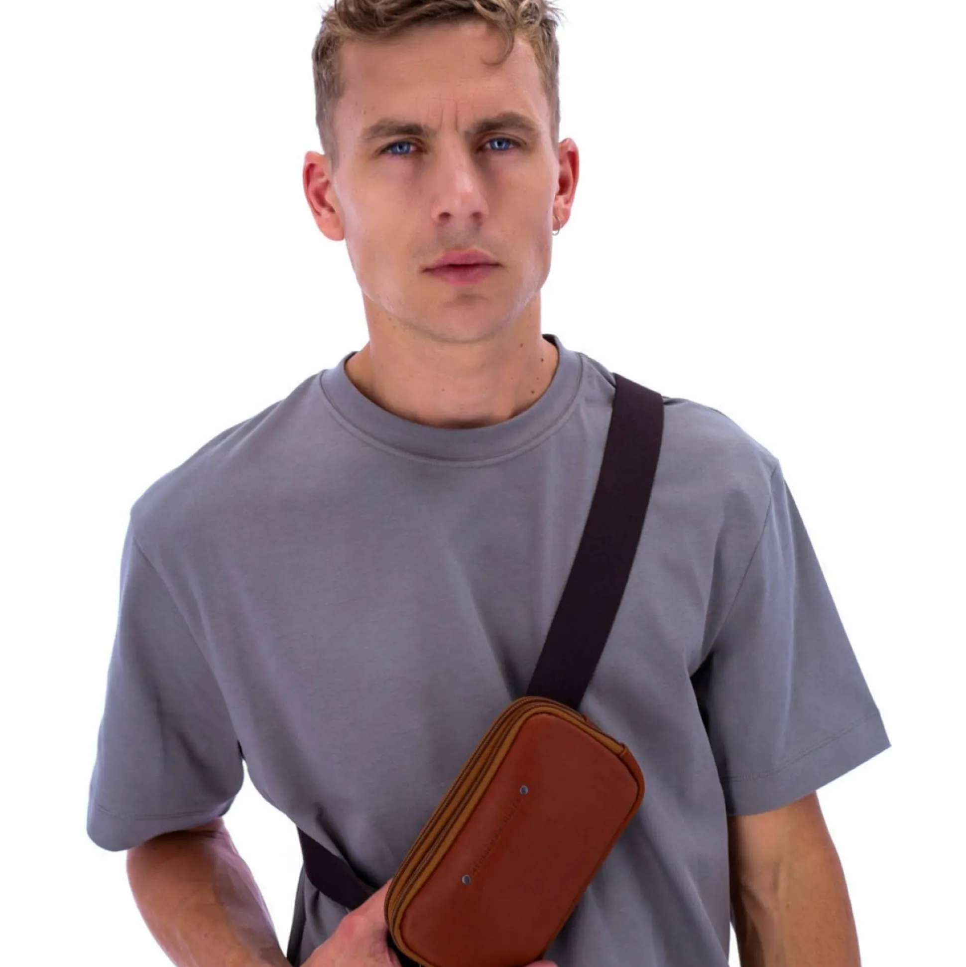 Les Ateliers Foures Pochette ceinture Baroudeur Icare maxi*Homme Sacs Banane