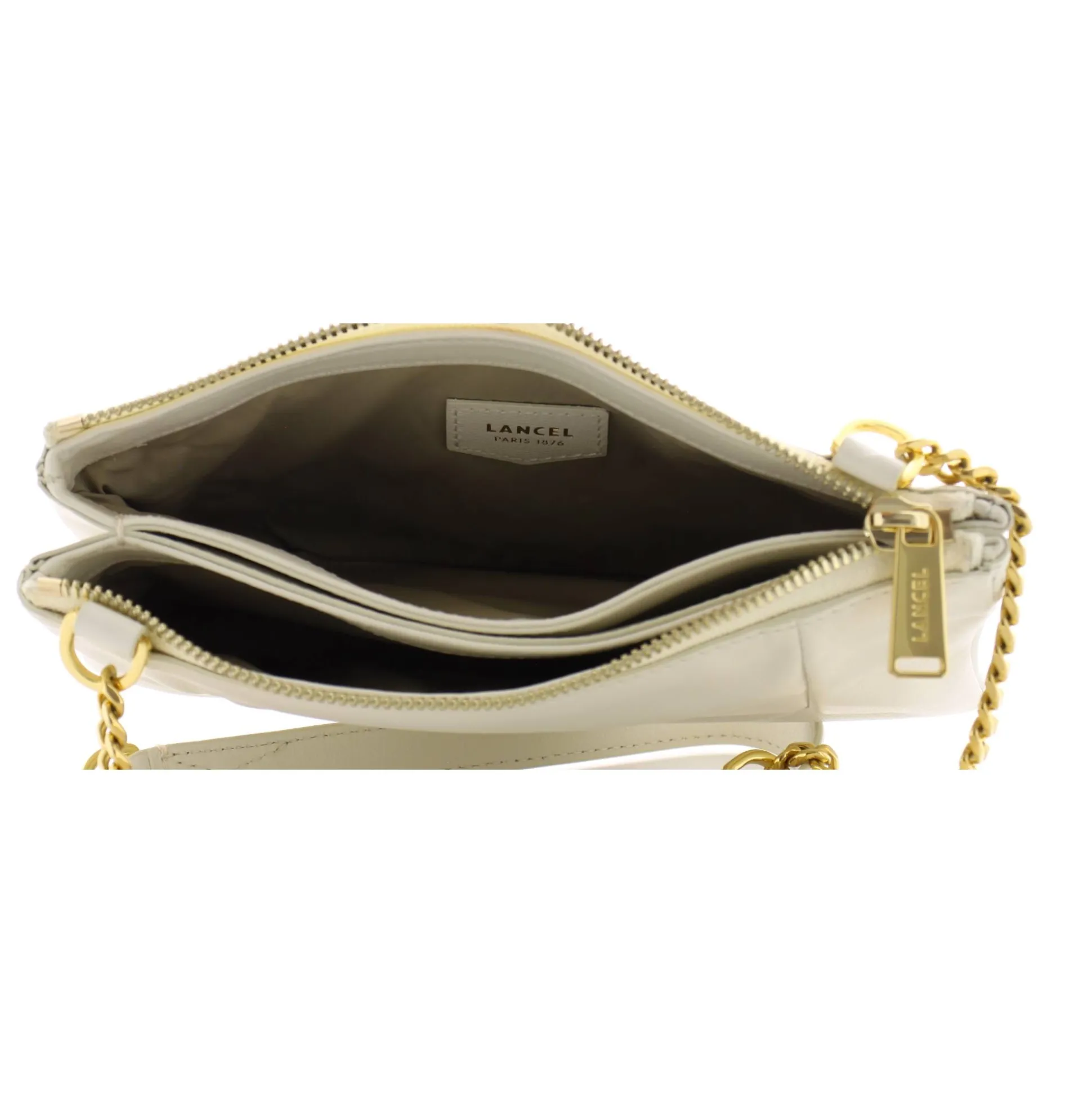 Lancel Pochette double Billie en cuir lisse souple*Femme Sacs Bandoulière