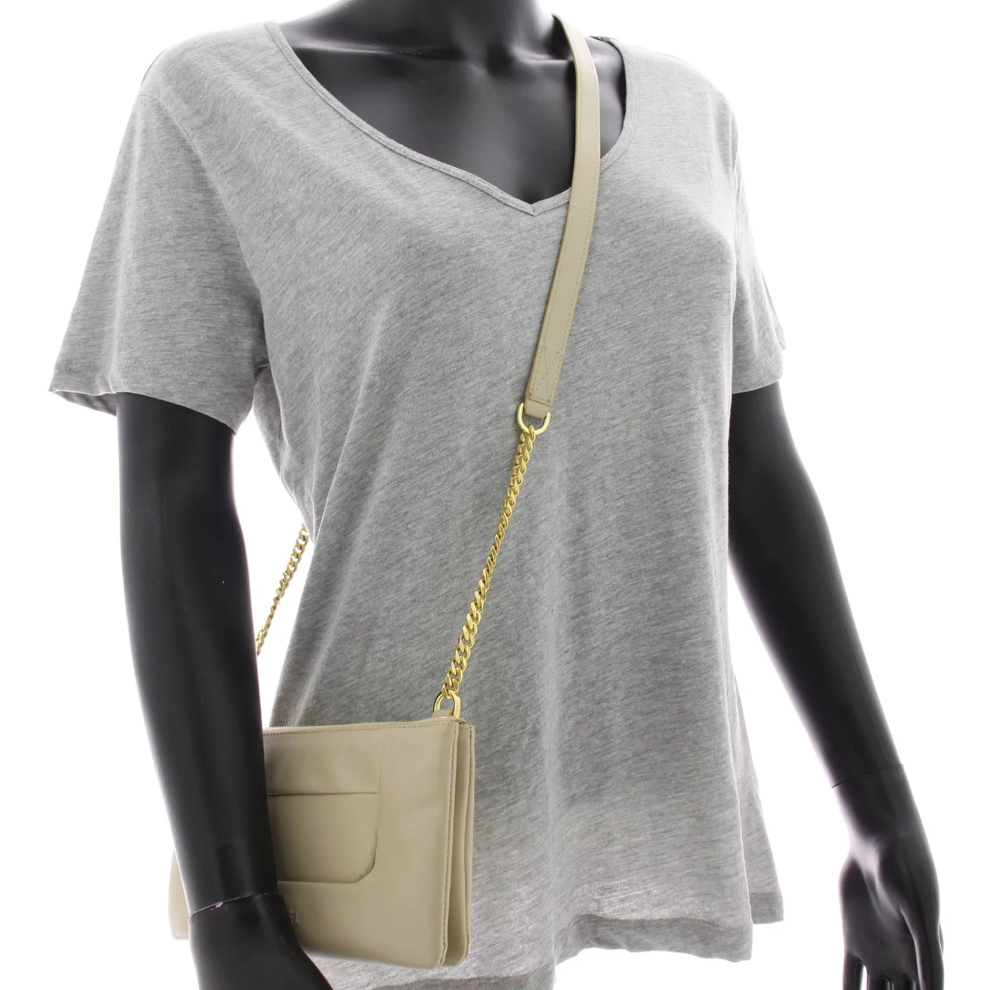 Lancel Pochette double Billie en cuir lisse souple*Femme Sacs Bandoulière