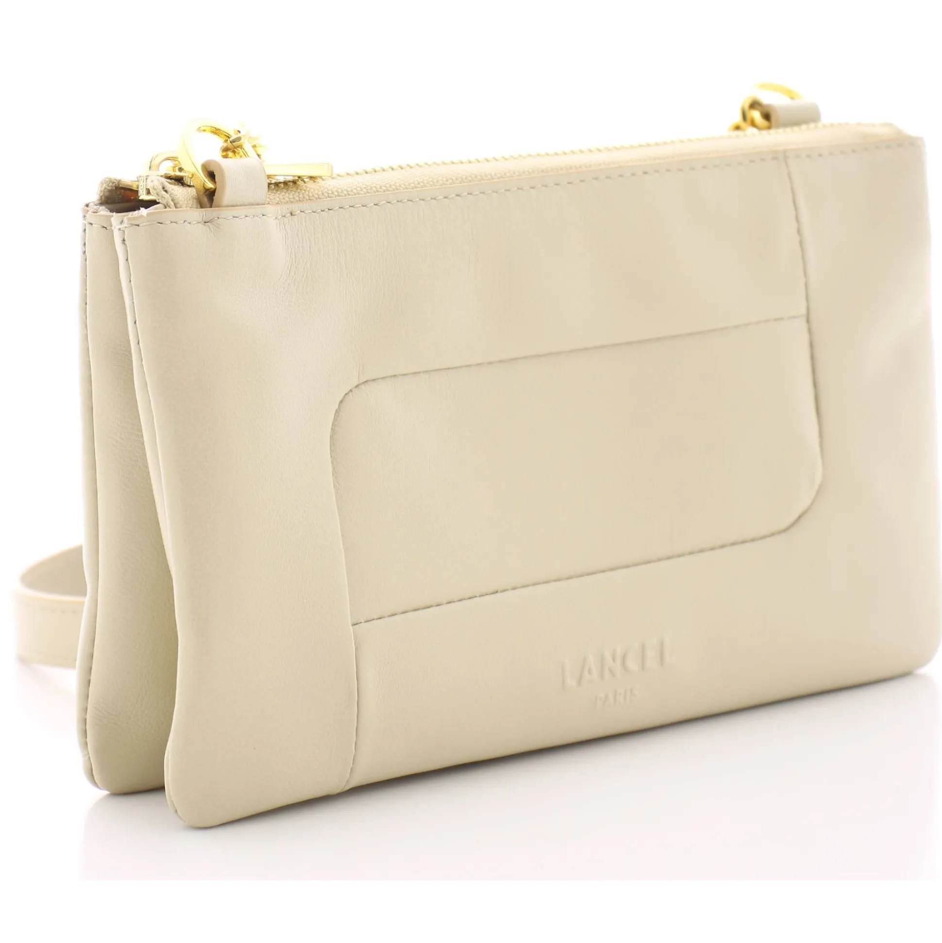Lancel Pochette double Billie en cuir lisse souple*Femme Sacs Bandoulière