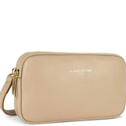 Lancaster Pochette double zippe Dune*Femme Sacs Bandoulière