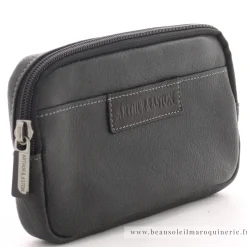 Arthur Aston Pochette en cuir avec passant ceinture*Homme Sacoches Homme|Sacs Banane