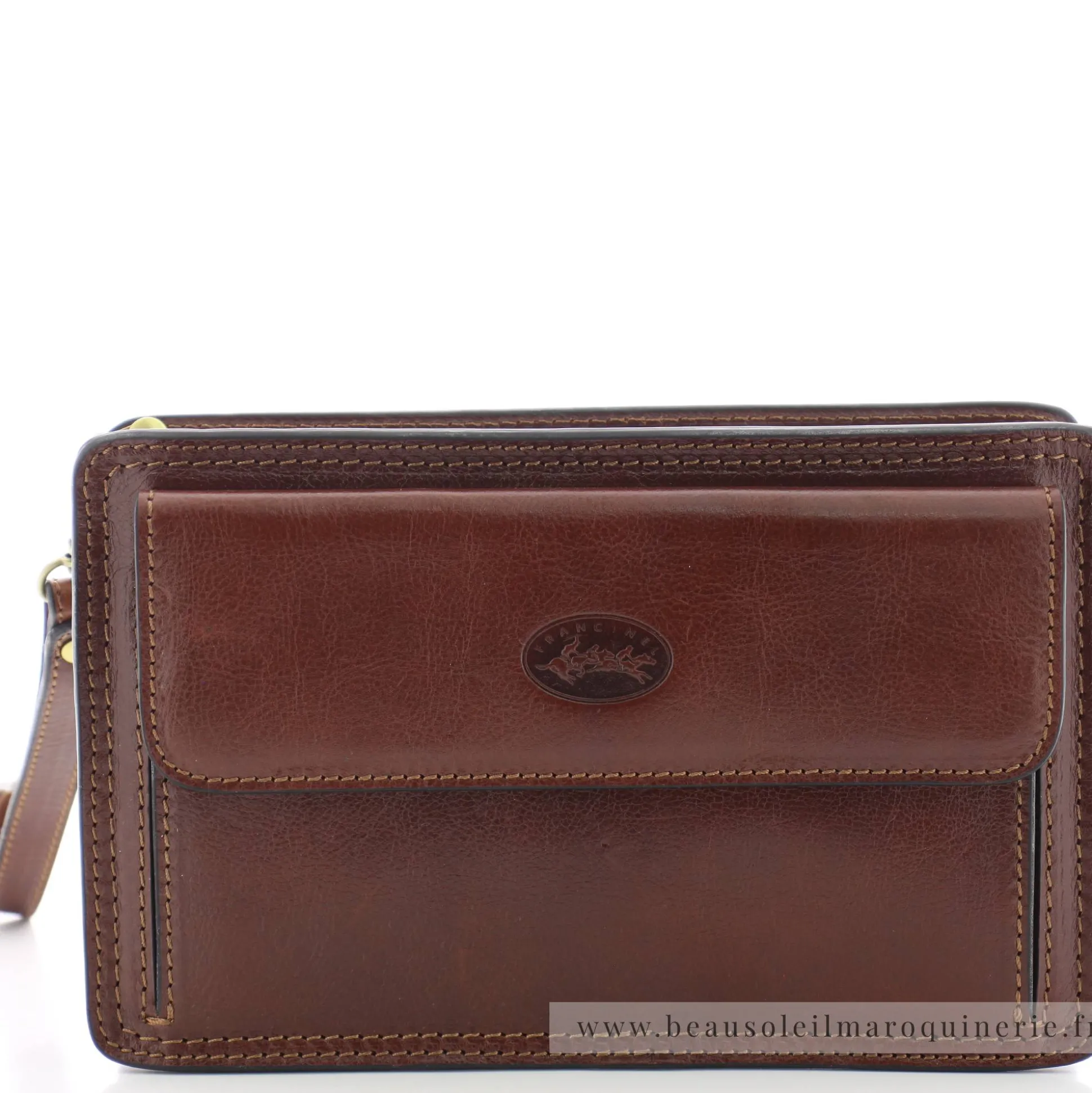 Francinel Pochette en cuir Milan Classic pour homme*Homme Petites Sacoches Homme