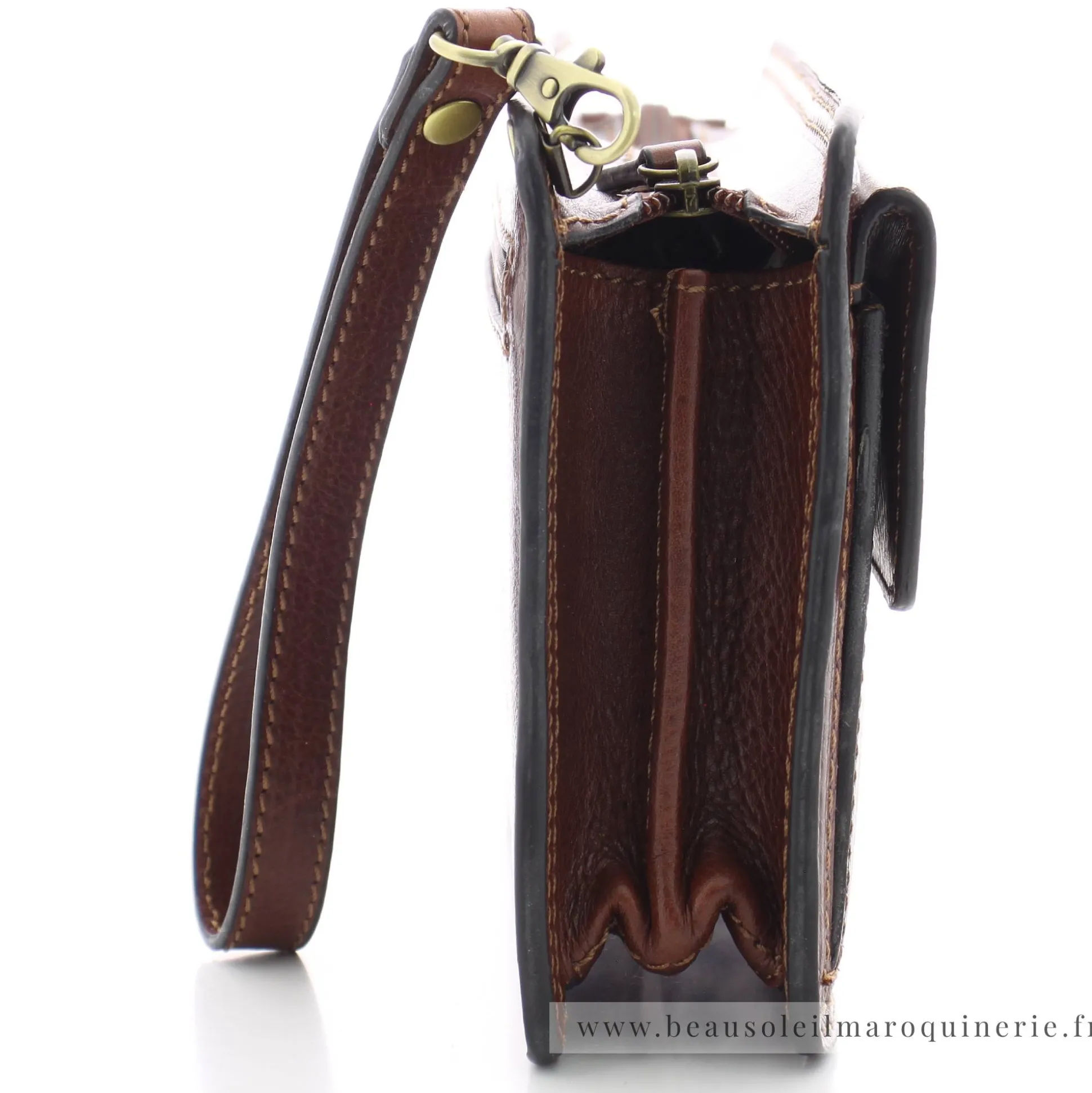 Francinel Pochette en cuir Milan Classic pour homme*Homme Petites Sacoches Homme
