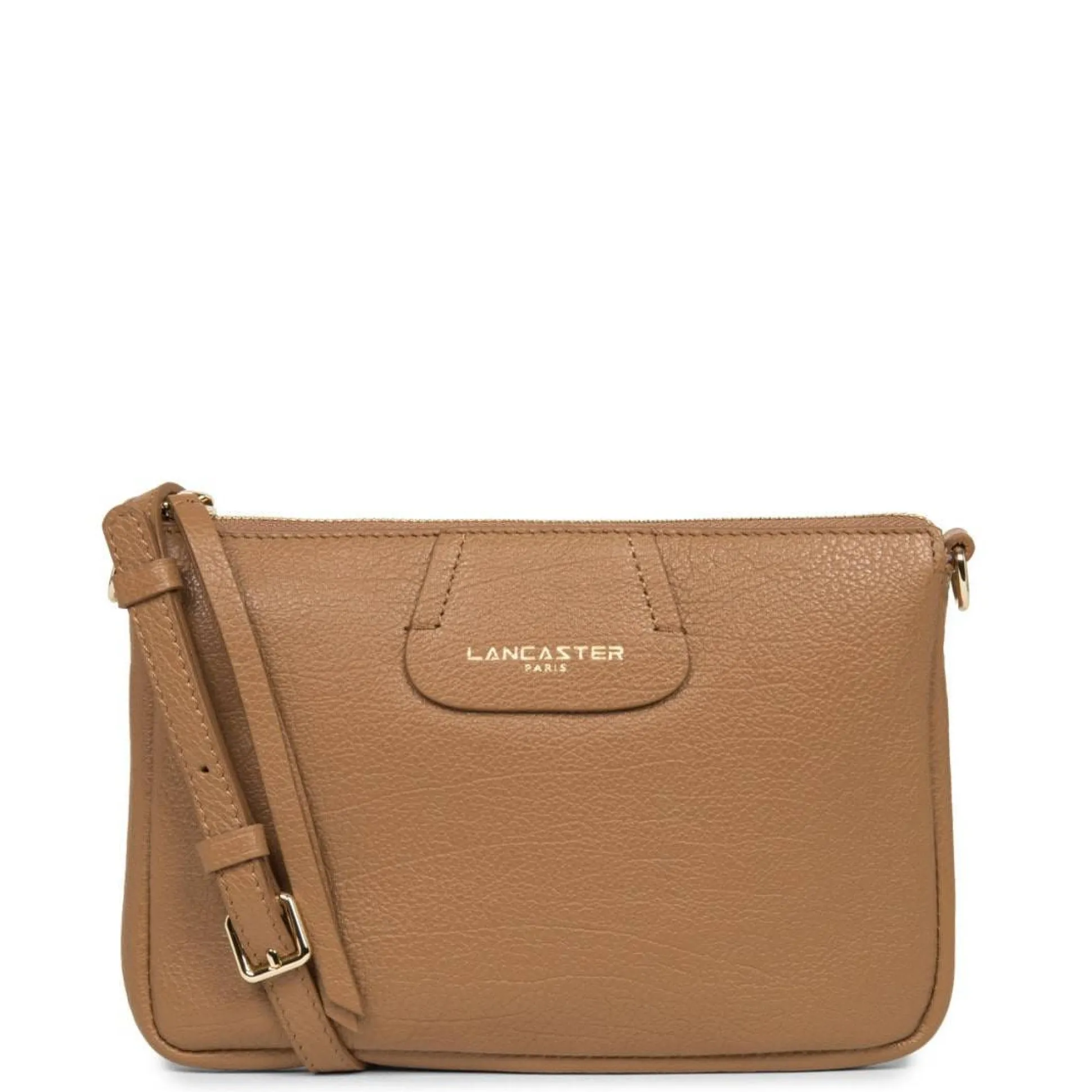 Lancaster Pochette plate a bandouliere Dune*Femme Pochettes|Sacs Bandoulière