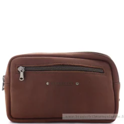 Les Ateliers Foures Pochette simple zip Ponos Baroudeur*Homme Petites Sacoches Homme