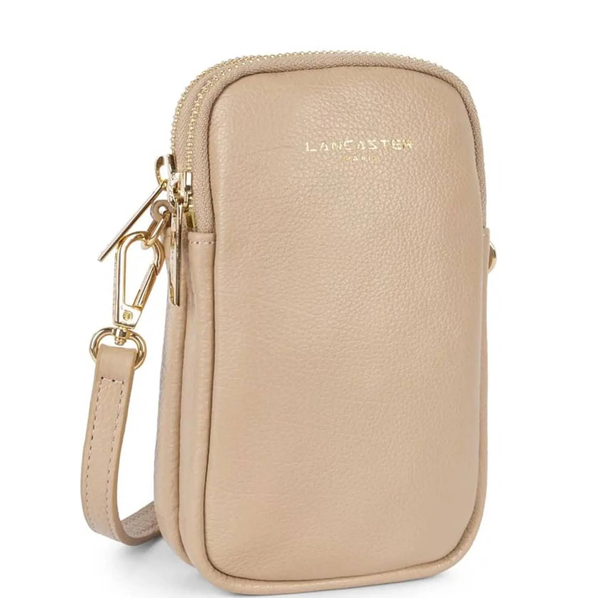 Lancaster Pochette smartphone Dune en cuir graine*Femme Etuis Smartphone
