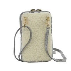 Marlon Firenze Pochette smartphone effet fourrure*Femme Etuis Smartphone