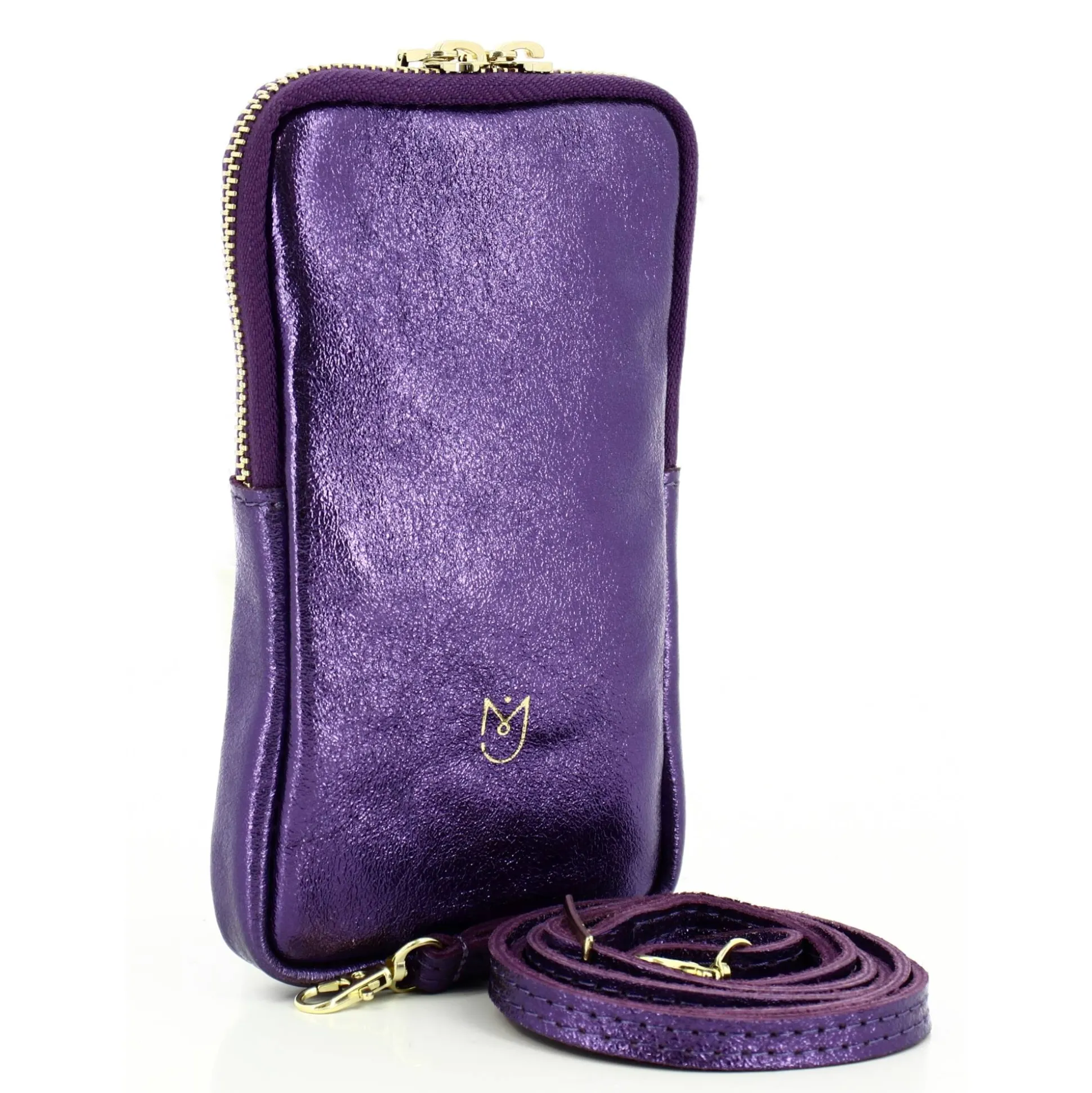 Mia & Joy Pochette telephone Edelyne cuir irise*Femme Etuis Smartphone