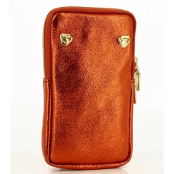 Mia & Joy Pochette telephone Edelyne cuir irise*Femme Etuis Smartphone