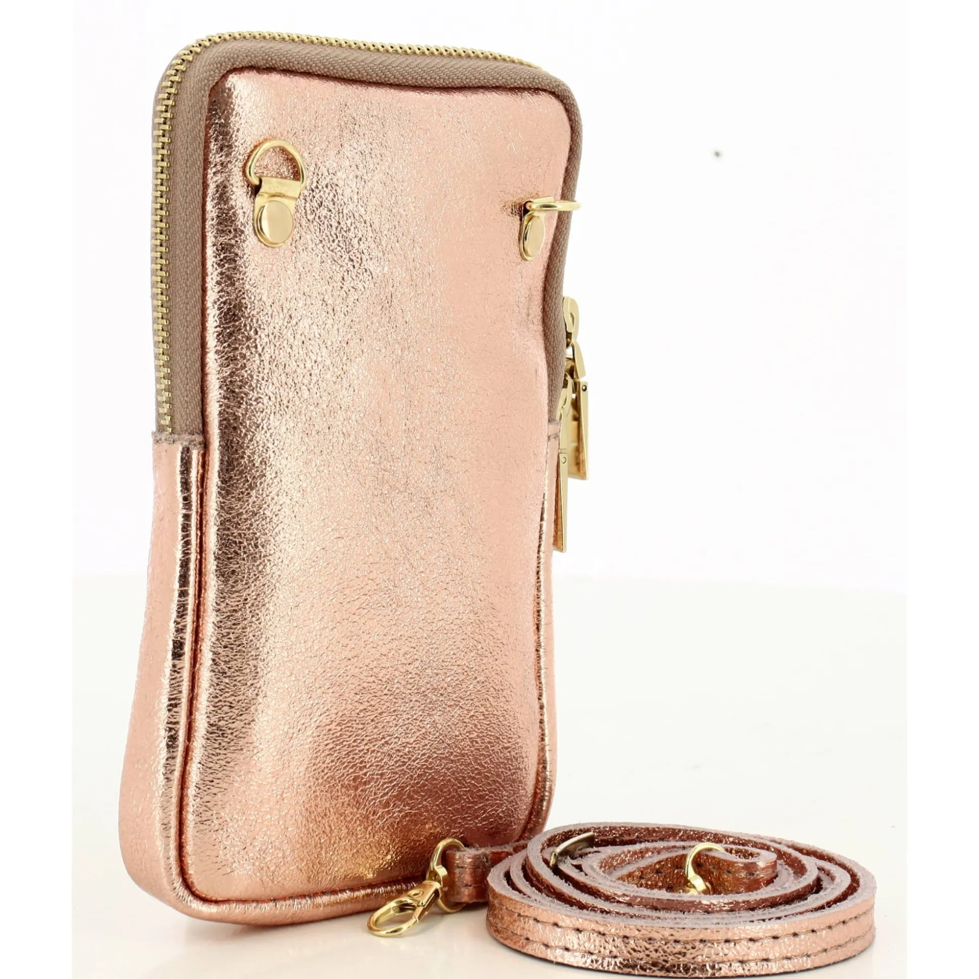 Mia & Joy Pochette telephone Edelyne cuir irise*Femme Etuis Smartphone
