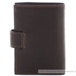 Arthur Aston Porte cartes a pression Louis mini cuir gras*Homme Porte-Cartes Homme