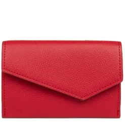 Lancaster Porte cartes a rabat Zoe cuir texture*Femme Porte-Cartes Femme