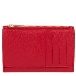 Lancaster Porte cartes a rabat Zoe cuir texture*Femme Porte-Cartes Femme