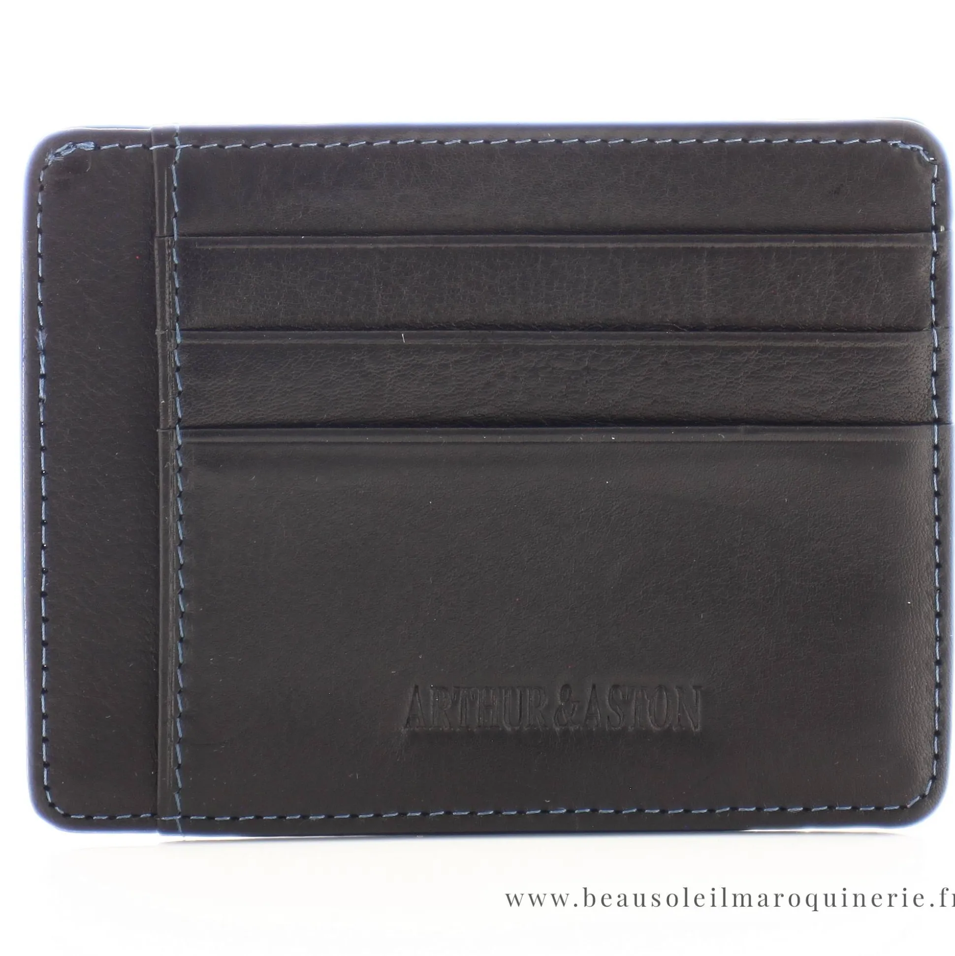 Arthur Aston Porte cartes en cuir de vachette Ligne 1589*Homme Porte-Cartes Homme