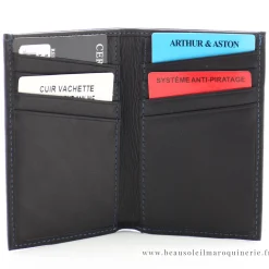Arthur Aston Porte cartes Pablo en cuir*Homme Porte-Cartes Homme