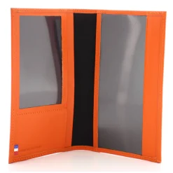 Frandi Porte chequier double compartiment*Femme/Homme Porte-Chéquier|Porte-Chéquier Femme