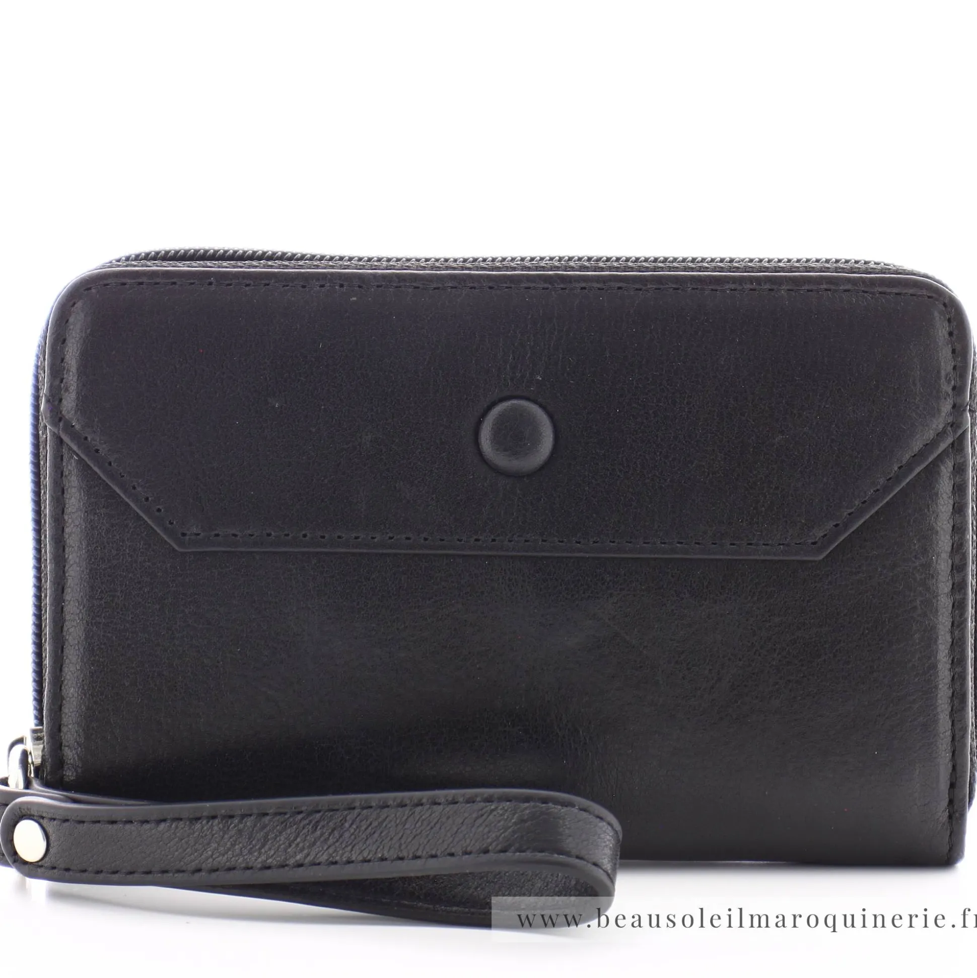 Arthur Aston Porte monnaie zippe Juliette en cuir*Femme Porte-Monnaie Femme