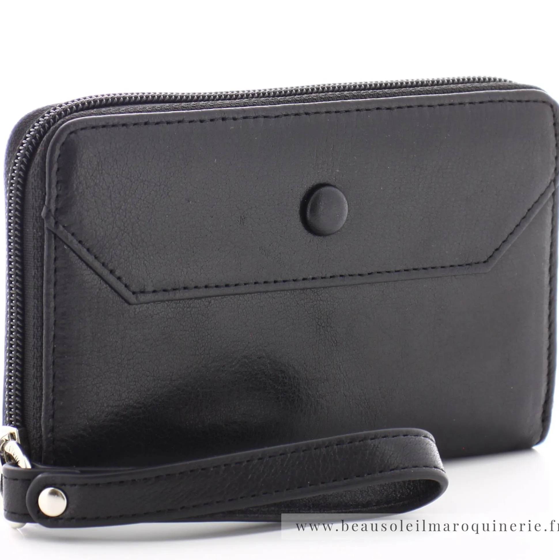 Arthur Aston Porte monnaie zippe Juliette en cuir*Femme Porte-Monnaie Femme