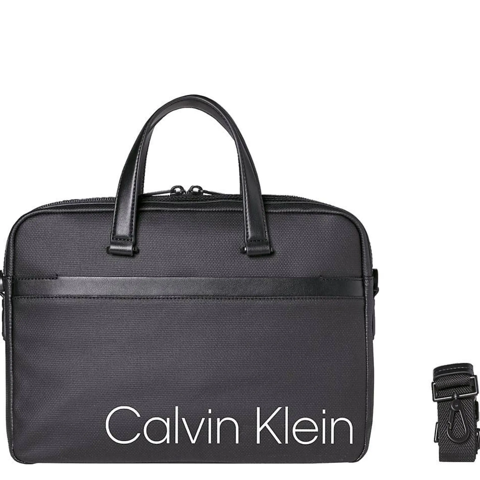 Calvin Klein Porte ordinateur homme toile enduite*Homme Sacs Besace