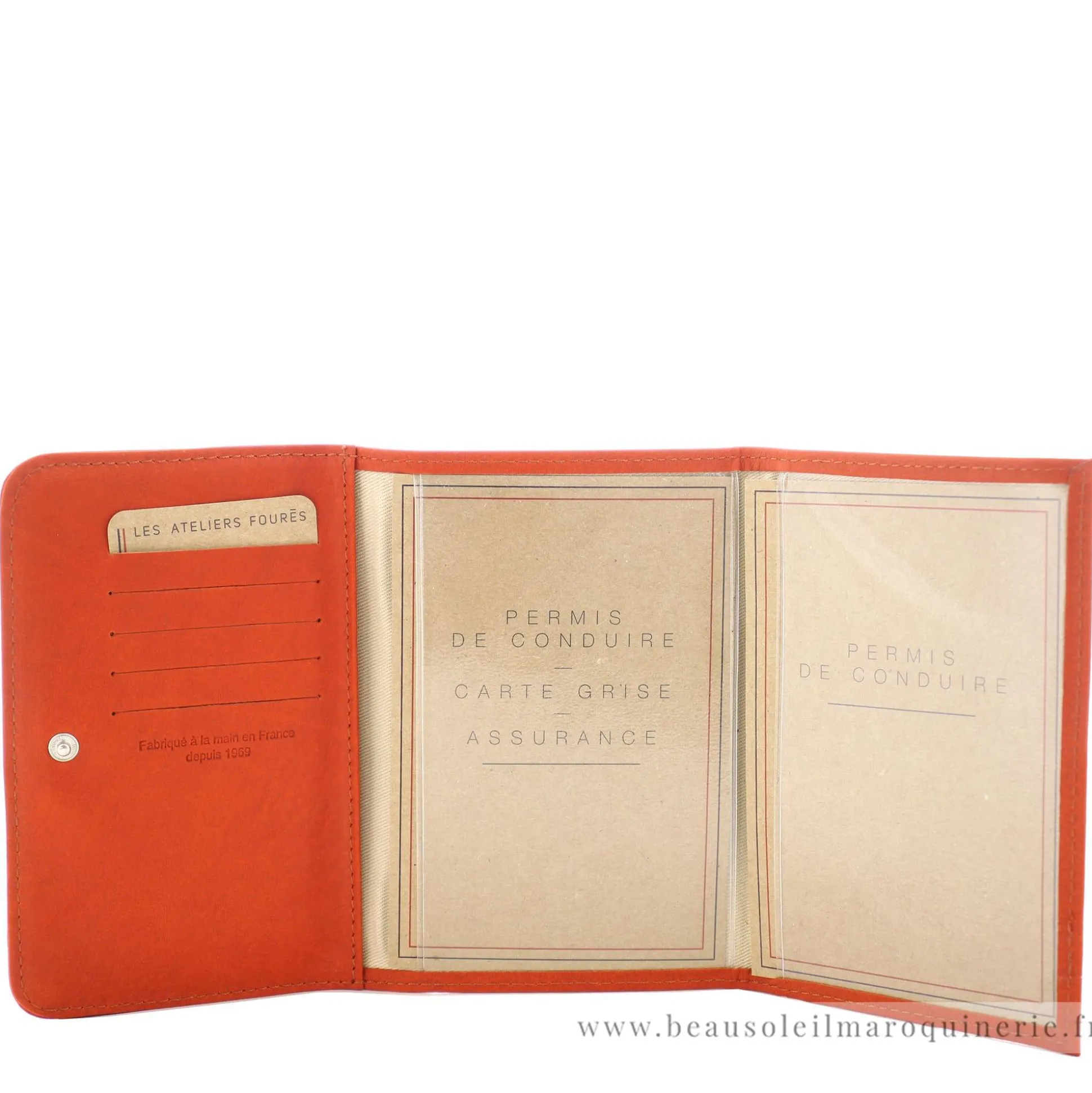 Les Ateliers Foures Porte papiers Hesperie Baroudeuse*Femme Porte-Cartes Femme
