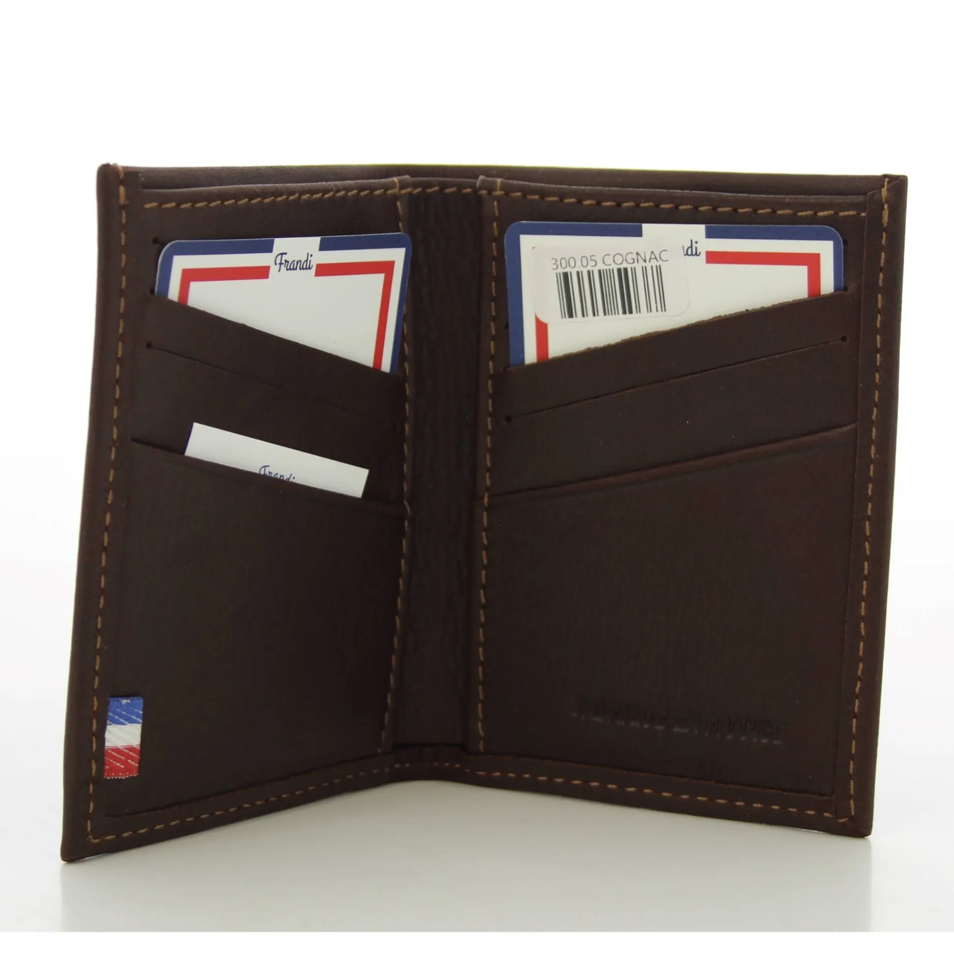 Frandi Porte-cartes anti RFID en cuir*Homme Porte-Cartes Homme