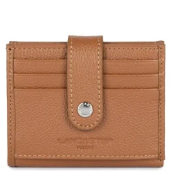 Lancaster Porte-cartes avec rabat a pression Foulonne PM*Femme Porte-Cartes Femme